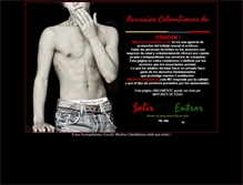 Tablet Screenshot of machoscolombianos.com